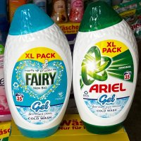 Fairy non bio gel 35пр  Английски / Ariel , снимка 1 - Хигиенни препарати - 32699845