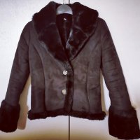 Елегантно дамско палто S, снимка 1 - Палта, манта - 30836249