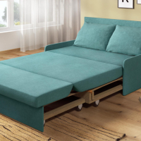 Комплект за детска стая - Единично легло+ матрак ,разтегателен диван, снимка 2 - Мебели за детската стая - 44728756