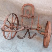 уникален колесар, теглич от каруца , снимка 14 - Антикварни и старинни предмети - 36974708
