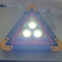 авариен триъгълник с фенер , снимка 2 - Лед осветление - 30332676
