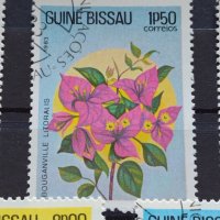 Пощенски марки чиста комплектна серия Цветя 1983г. Пощта Гвинея Бисау за колекция - 22521, снимка 3 - Филателия - 36658101