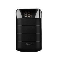 Универсална Външна Батерия HOCO 10000mAh LCD Domon B29, Черен, снимка 3 - Външни батерии - 32185431