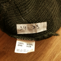 WINTER HAT 100% Wool размер One Size за лов риболов зимна шапка 100% Вълна - 847, снимка 2 - Шапки - 44913253