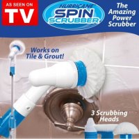 Електрическа четка за почистване на баня Spin scrubber, снимка 2 - Други стоки за дома - 40825668