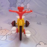 Детска играчка - колело голямо с механизъм, снимка 2 - Фигурки - 29664543