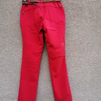 Продавам нов червен качествен топъл софт шел дамски панталон Black Yak , снимка 10 - Панталони - 38319902