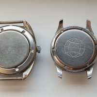 Лот от два стари руски механични часовника, снимка 2 - Колекции - 31127779
