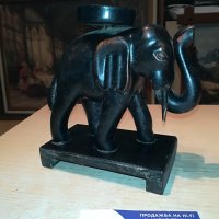 слон-свещник-внос франция-15х15х8см, снимка 17 - Антикварни и старинни предмети - 29497831