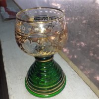 Невероятна кристална музикална свиреща чаша за вино, снимка 2 - Антикварни и старинни предмети - 37714734