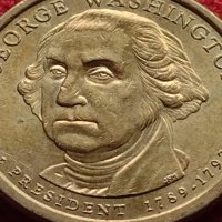 Възпоменателна монета GEORGE WASHINGTON 1 президент на САЩ (1789-1797) за КОЛЕКЦИЯ 38033, снимка 2 - Нумизматика и бонистика - 40764199