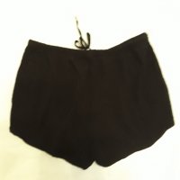 Къс H&M черен панталон биопамук с регулируемо престягане на кръста, двустранни джобове, снимка 10 - Къси панталони и бермуди - 37476541