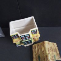 Порцеланова къща - буркан, снимка 2 - Антикварни и старинни предмети - 39956934