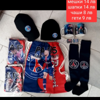 PSG ❤️⚽️ подаръчен комплект- футболен екип , екип анцуг и гети, снимка 10 - Футбол - 36720304