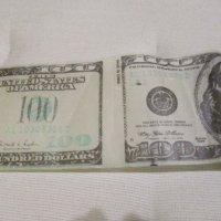 Рекламни банкноти $ 100 и несисер, снимка 4 - Други - 34872449
