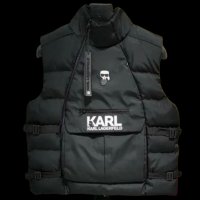 Karl Lagerfeld Nike мъжки елек зимена  дебела ветроустойчива пухенкав яке ново, снимка 5 - Якета - 37641152