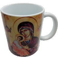 Чаша Богородица, снимка 1 - Подаръци за имен ден - 37958945