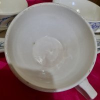Чашка+чинийка-за чай-"CERANORD"-FRANCE-200мл.-3бр. Внос от Белгия., снимка 5 - Чаши - 35297892
