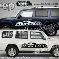 Jeep Renegat стикери надписи лепенки фолио SK-SJV2-J-RE, снимка 6 - Аксесоари и консумативи - 44510782