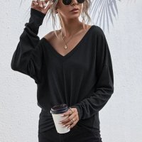 Нова блуза Shein S-M, снимка 2 - Блузи с дълъг ръкав и пуловери - 37830426