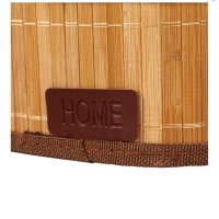 Бамбукова кошница за съхранение Home, 32x22x16cm, снимка 4 - Други стоки за дома - 44461995