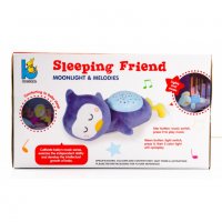Музикална плюшена играчка с прожекция Sleeping Friend Night Light, снимка 2 - Музикални играчки - 34326383