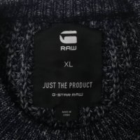 G-STAR RAW оригинален пуловер XL топъл памучен пуловер, снимка 3 - Пуловери - 39007230