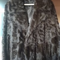 Дамско кожено палто от исландска нутрия, ново, снимка 1 - Палта, манта - 38702216