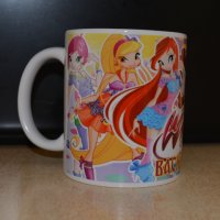 Чаша на WINX Club с име!Уникален подарък детска чаша Уинкс с име!, снимка 3 - Подаръци за рожден ден - 30552493