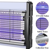 Нов Мощен UV Електрически Убиец на Мухи Комари 3200V Дом Градина, снимка 5 - Други стоки за дома - 42545883