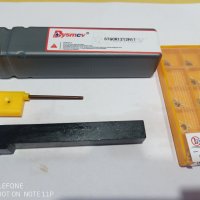 Стругарски комплект Нож STGCR1212H11 с 10 пластини TCMT110204 и ключ, снимка 1 - Други инструменти - 40027739