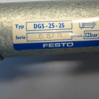 Пневматичен цилиндър Festo DGS 25-25 double acting pneumatic cylinder, снимка 2 - Резервни части за машини - 44602639