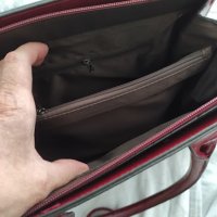 Уникална чанта цвят - Тъмен рубин, снимка 7 - Чанти - 34377673