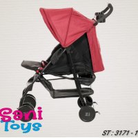 Лятна детска количка ZIZITO Adel, червена, снимка 4 - Детски колички - 38205589