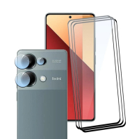 Стъклен протектор за Xiaomi Redmi note 13pro,plus +камера протектор, снимка 2 - Калъфи, кейсове - 44649614
