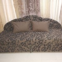 По поръчка с избор на дамаска! Компактен диван Уют 190*73 см, с функция сън, снимка 1 - Дивани и мека мебел - 31056759