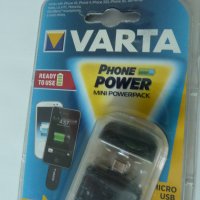 Varta Mini Powerpack акумулаторна батерия нова, снимка 3 - Външни батерии - 34257758