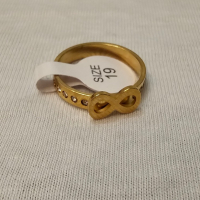 Дамски пръстен с камъни цирконии, снимка 2 - Пръстени - 44536216
