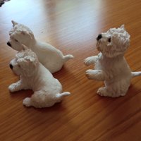  Статуетки West Highland Terrier Колекционерски Статуетки , снимка 8 - Други стоки за дома - 36837096