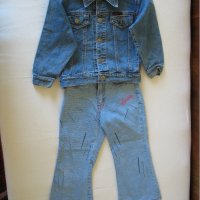 Детски дънков комплект - яке и панталони, снимка 2 - Детски комплекти - 30157685
