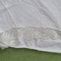  Бяло дамско боди с презрамки, ново, размер S, снимка 4 - Корсети, бюстиета, топове - 31195859