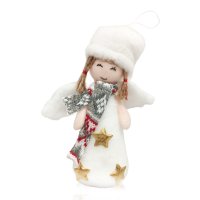 4153 Коледна фигурка Ангелче, 17 см, снимка 3 - Декорация за дома - 42570012