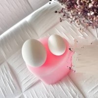 3D 2 яйца малко голямо яйце силиконов молд форма шоколад гипс свещ, снимка 1 - Форми - 40305461
