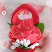 Промо бюджетен подарък с вечни рози 14 февруари 8 март свети Валентин роза букет цвете сапунени, снимка 4 - Ръчно изработени сувенири - 39316129