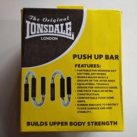 Стойки/ Ръкохватки за лицеви опори Lonsdale, снимка 3 - Фитнес уреди - 30367357