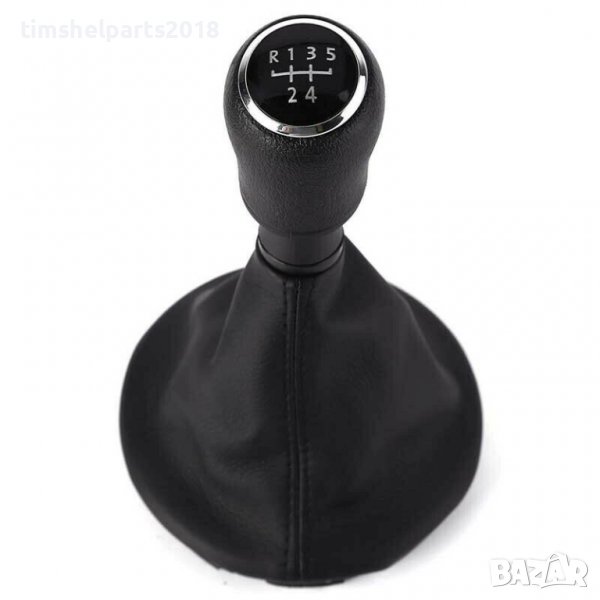 Топка скоростен лост с маншон Volkswagen T5 2003 - 2015 5 или 6 скорости, снимка 1