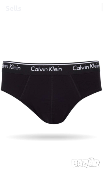 Мъжки слипове Calvin Klein черни код CK-125, снимка 1
