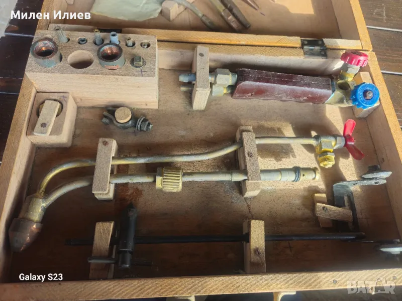 Комплект За Газопламъчно Рязане/Заваряване, снимка 1