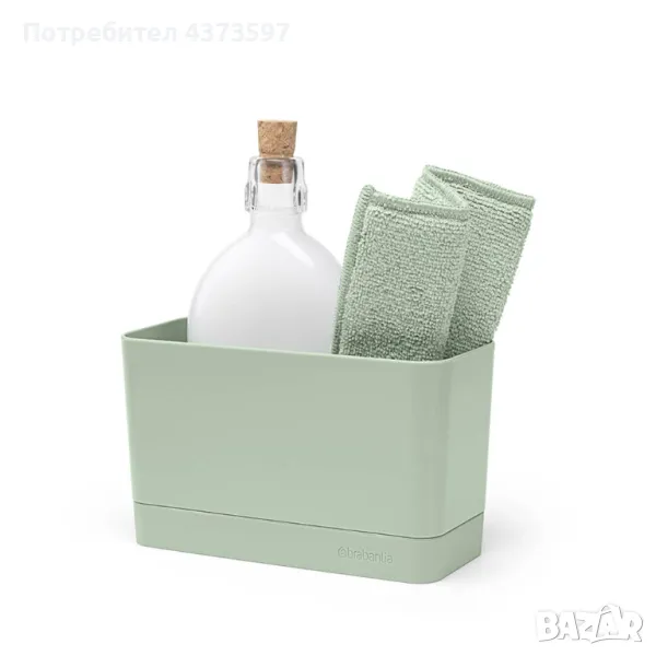 Органайзер за мивка Brabantia SinkSide Jade Green, снимка 1