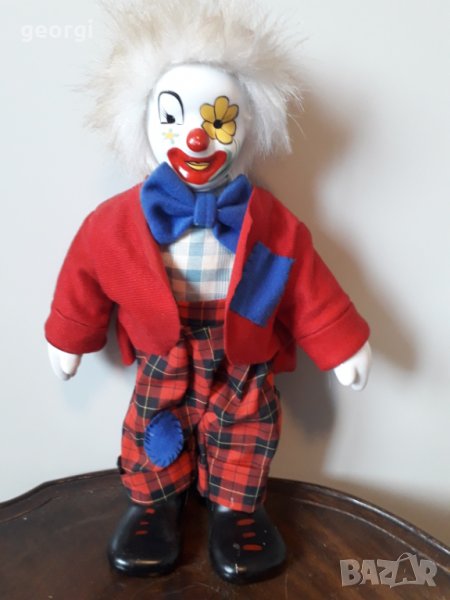 Порцеланова кукла клоун, снимка 1